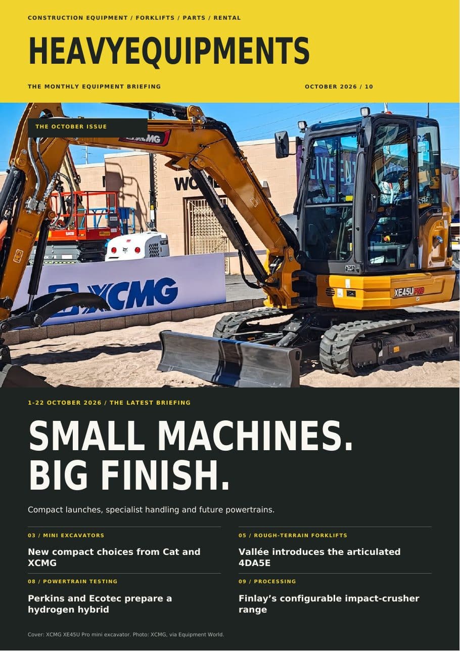 Small Machines. Big Finish – October 2026